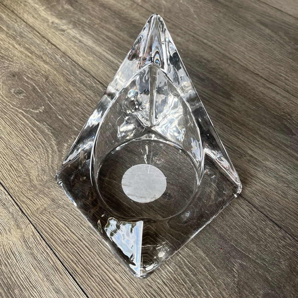 Heavy modern candle holder
